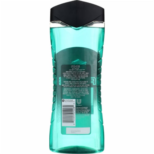 AXE Ice Chillin' Body Wash Perspective: back