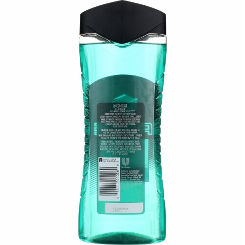 AXE Ice Chillin' Body Wash Perspective: back