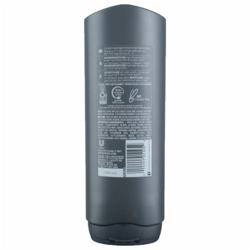 Dove Men+Care SportCare Active + Fresh Hair Face and Body Wash Perspective: back