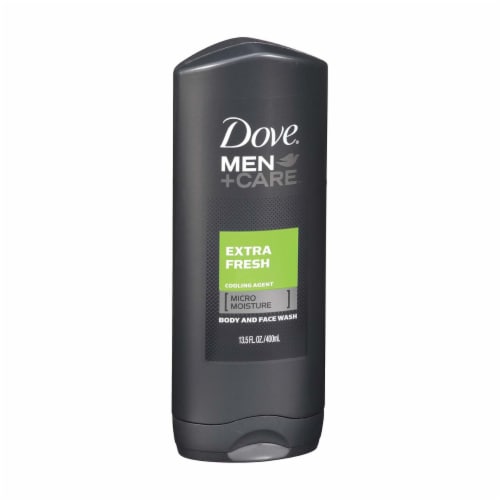 Dove Body and Face Wash Refreshing Extra Fresh Perspective: back