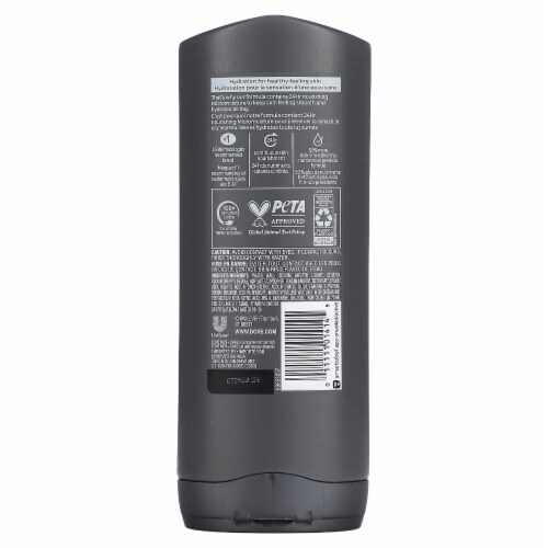 Dove Exfoliating Deep Clean Body and Face Wash Perspective: back