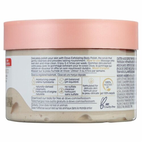 Dove exfoliating body polish discount