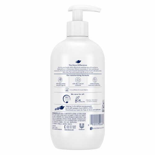 Dove Peony Hand Wash Perspective: back