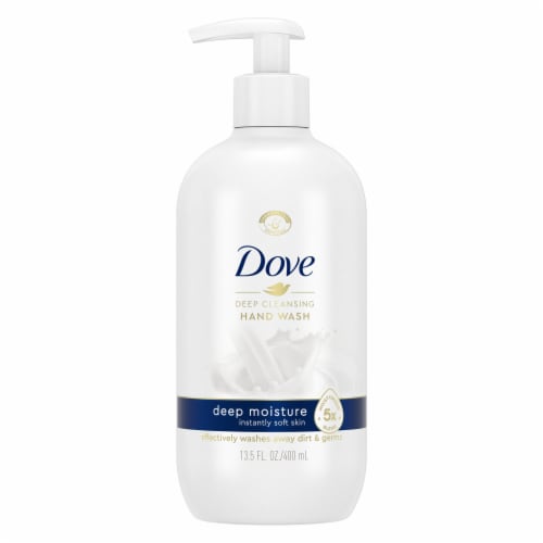 Dove Deep Moisture Hand Wash Perspective: back