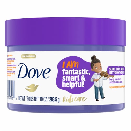 Dove Kids Care Berry Smoothie Slime Body Wash Perspective: back