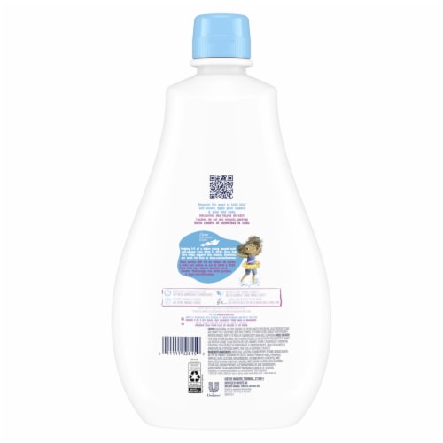 Dove Kids Hypoallergenic Cotton Candy Bubble Bath Perspective: back