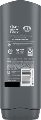Dove Men + Care 3in1 Revive Body + Face + Hair Wash Perspective: back