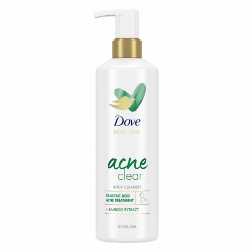Dove Body Love Acne Clear Body Cleanser Perspective: back