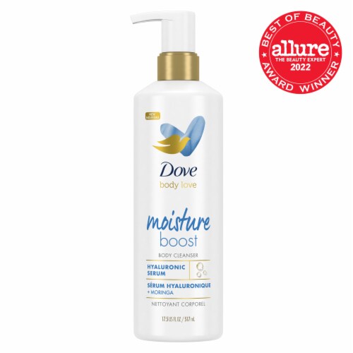 Dove Body Love Moisture Boost Body Cleanser Perspective: back