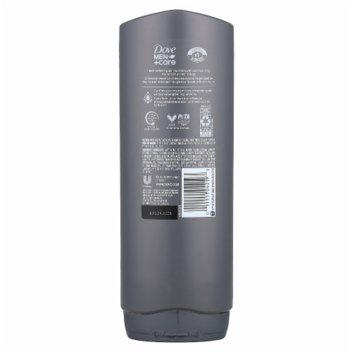 Dove Men + Care Body + Face Wash Mango + Cedarwood - 18 fl oz (532 ml) Perspective: back