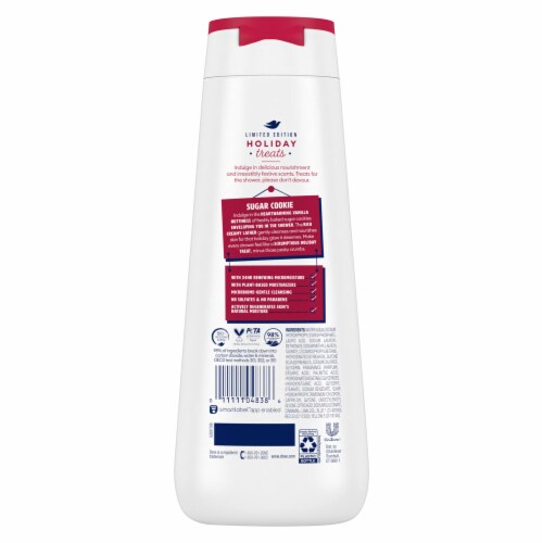 Dove Body Wash Sugar Cookie Limited Edition Deep Nourishing Perspective: back