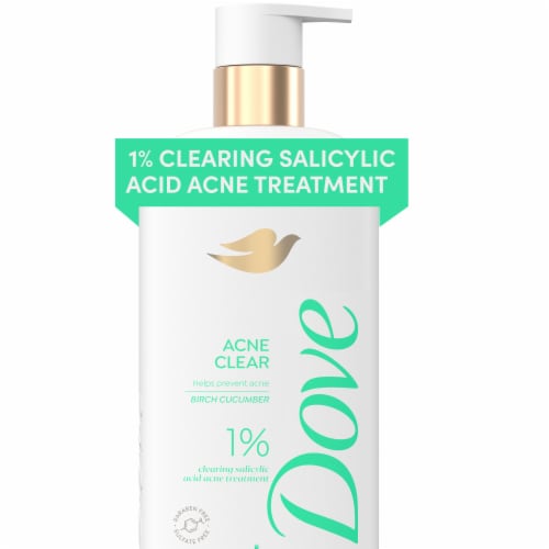 Dove Body Wash Acne Clear 18.5 oz Perspective: back