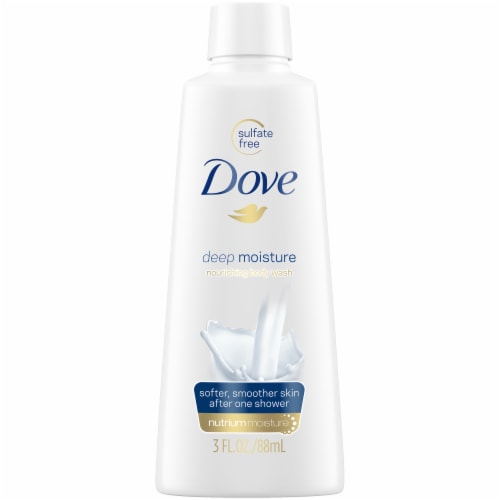 Dove Deep Moisture Body Wash, Travel Size