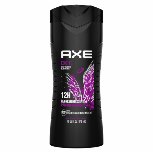 AXE Excite Body Wash Perspective: back