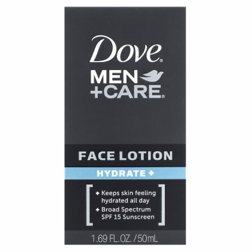 Dove Men+Care Hydrate Plus Face Lotion Perspective: back
