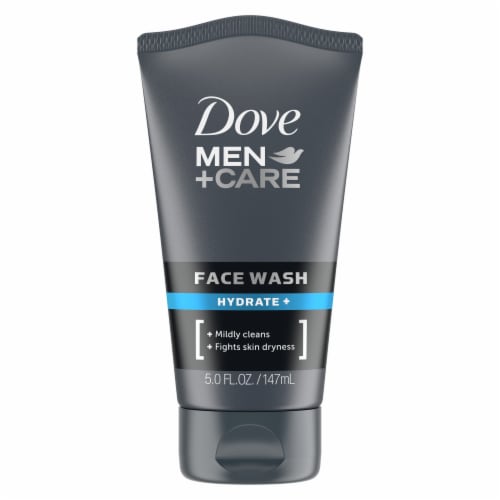 Dove Men+Care Hydrate Plus Face Wash Perspective: back