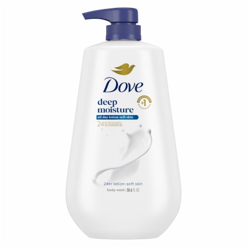 Dove Deep Moisture Body Wash with Pump, 30.6 oz - Foods Co.