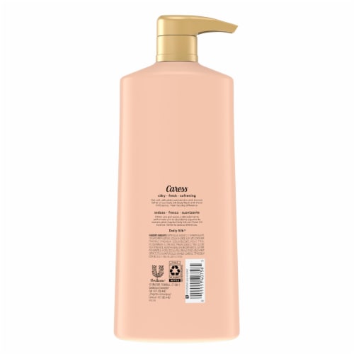 Caress Daily Silk White Peach & Orange Blossom Body Wash Perspective: back