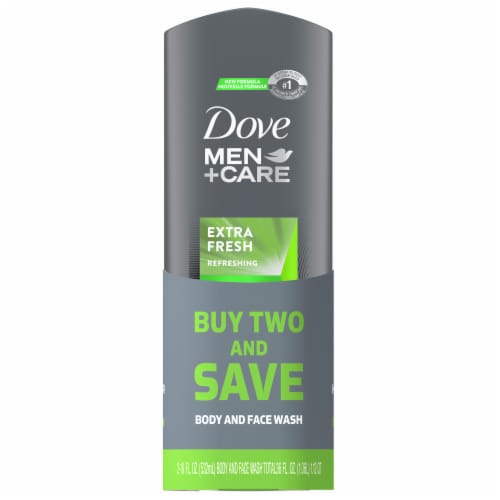 Dove Men+Care Moisturizing Beauty Bar Soap, Extra Fresh, 3.75 oz, 12 Ct, 1  - Fry's Food Stores