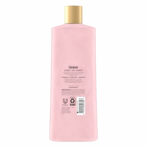 Caress Daily Silk White Peach & Orange Blossom Body Wash Perspective: back