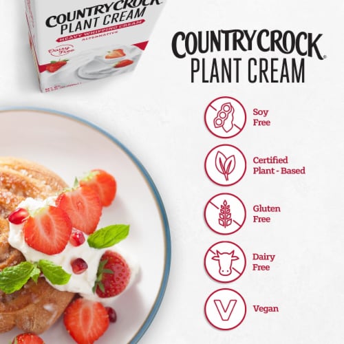 Country Crock Plant Cream Dairy-Free Vegan Perspective: back