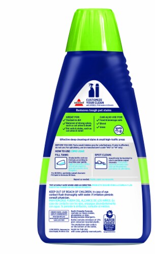 BISSELL 74R7 2X Pet Stain and Odor Advanced Formula Perspective: back