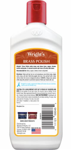 Wright's Brass Polish, 8 oz - Kroger