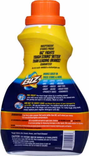 Biz® Stain & Odor Eliminator Perspective: back