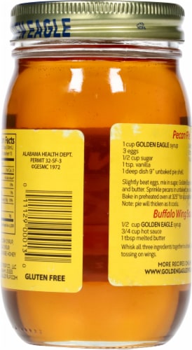 Golden Eagle Cooking Syrup Perspective: back