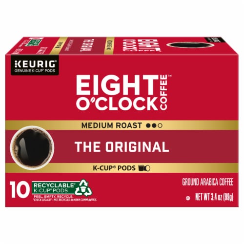 Eight O Clock KCUP The Original 10ct Perspective: back