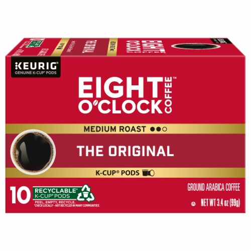 Eight O Clock KCUP The Original 10ct Perspective: back
