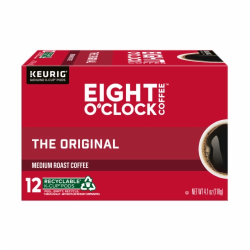 Eight O'Clock The Original Medium Roast Coffee K-Cup Pods Perspective: back