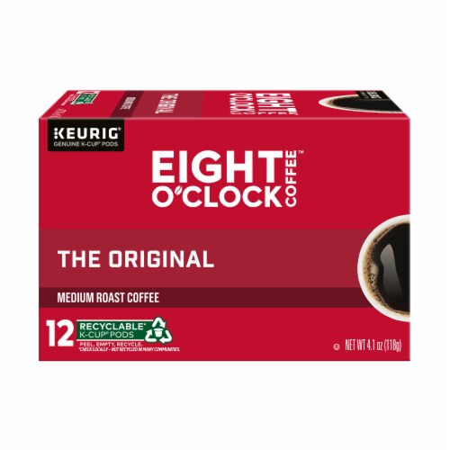 Eight O'Clock The Original Medium Roast Coffee K-Cup Pods Perspective: back