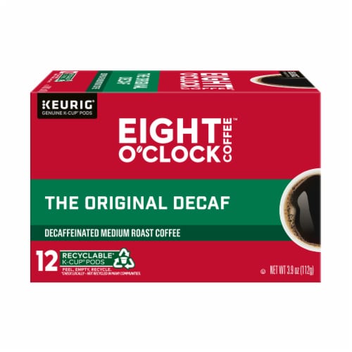 Eight O'Clock® The Original Decaf Medium Roast Coffee K-Cup Pods Perspective: back