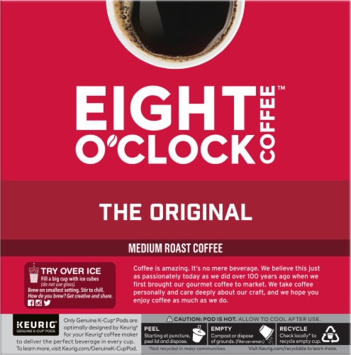 Eight O'Clock™ The Original Medium Roast K-Cup® Coffee Pods Perspective: back