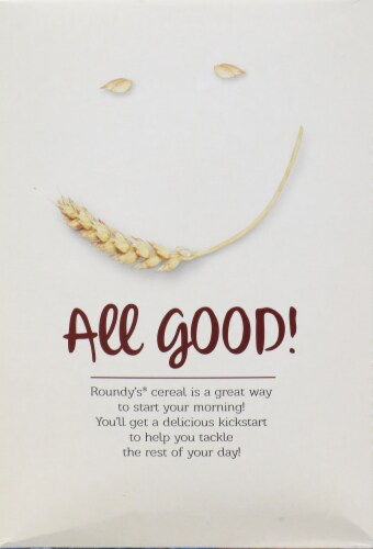 Roundy's Toasted Rice Cereal Perspective: back