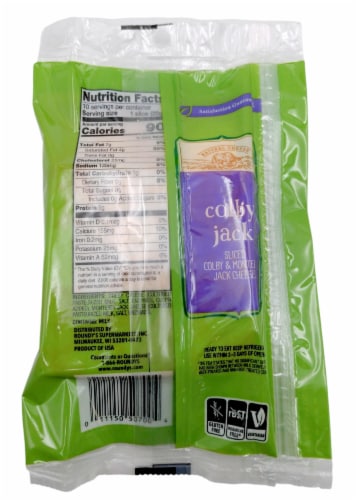 Roundy's® Colby-Jack Sliced Cheese Perspective: back