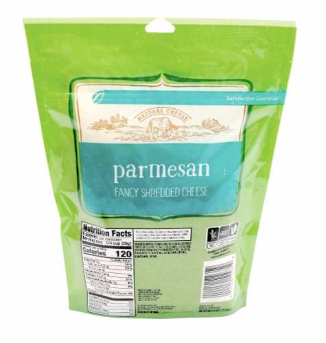 Roundy's® Fancy Parmesan Shredded Cheese Perspective: back