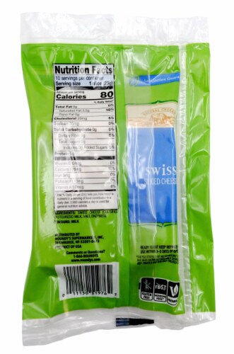 Roundy's® Swiss Cheese Slices Perspective: back
