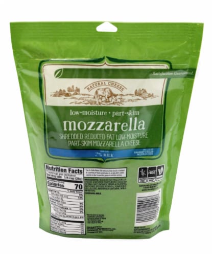 Roundy's 2% Mozzarella Shredded Cheese Perspective: back