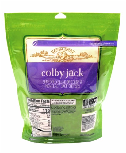 Roundy's® Colby-Jack Shredded Cheese Perspective: back