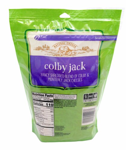 Roundy's® Colby-Jack Shredded Cheese Perspective: back
