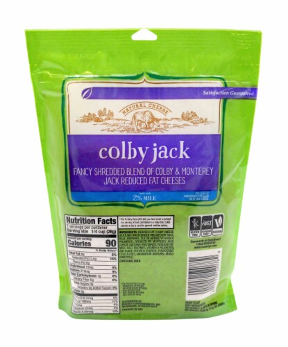 Roundy's® 2% Milk Colby-Jack Shredded Cheese Perspective: back