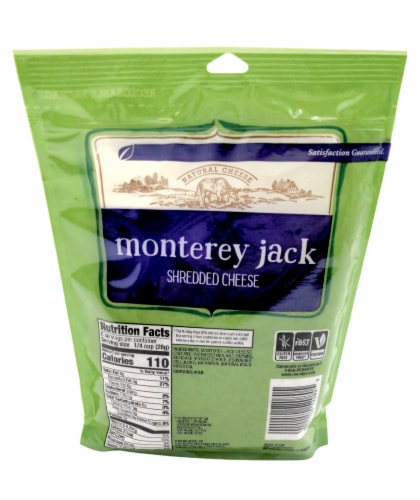 Roundy's® Monterey Jack Shredded Cheese Perspective: back