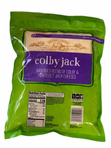 Roundy's® Colby and Monterey Jack Shredded Cheese Perspective: back