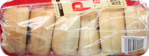 Roundy's Plain Bagels Perspective: back