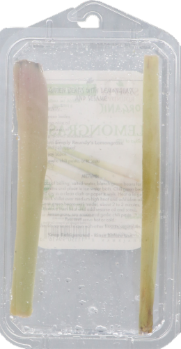 Roundy's Organics Lemon Grass Perspective: back
