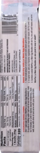 Wel-Pac® Lo Mein Egg Noodles Perspective: back