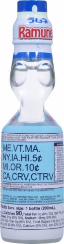 Kimura Ganso Ramune Soft Drink Perspective: back