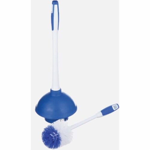 Mr. Clean® Turbo Plunger and Bowl Brush With Caddy Set Perspective: back